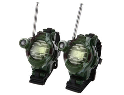 Survival Gears Depot 7 In 1 Walkie Talkie Survival  Watch For Kids (Camouflage Style )